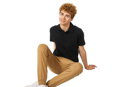 Рубашка поло Laguna мужская, черный , размер XS