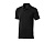 Calgary мужская футболка-поло с коротким рукавом, черный , размер S