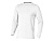 Ponoka мужская футболка из органического хлопка, длинный рукав, белый , размер 2XL