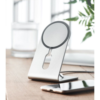 Устройство зарядное тускло-серебряный