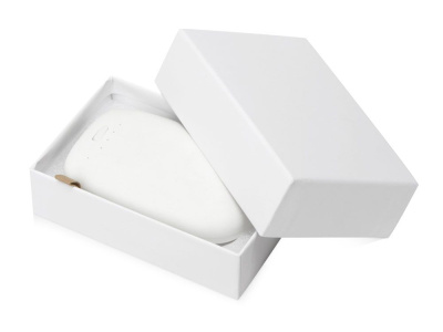 Внешний аккумулятор в форме камня Stone, 10400 mAh, белый , размер 10400 mAh