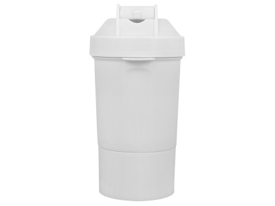 Шейкер для спортивного питания Level Up, белый