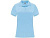 Рубашка поло женская Monzha, небесно-голубой , размер M