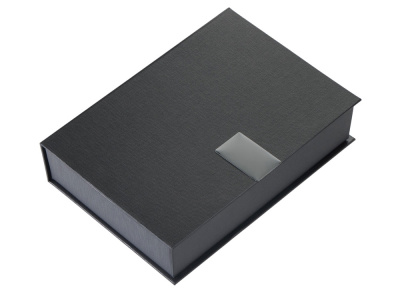 Подарочный набор Goethe с блокнотом А5, 2-мя ручками и картхолдером, черный