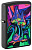 Зажигалка ZIPPO Counter Culture с покрытием Black Light, латунь/сталь, черная,матовая 38x13x57 мм