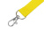 Ланьярд с карабином, желтый