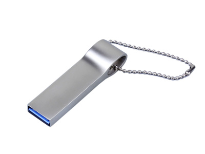 USB 3.0-флешка на 64 Гб с мини чипом, компактный дизайн, боковое отверстие для цепочки , размер 64ГБ