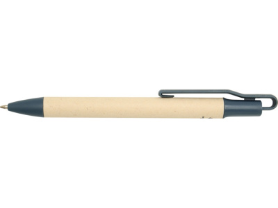 Шариковая ручка Liliana с кнопочным механизмом ( синие чернила), синий