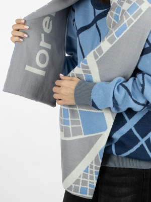 Шарф на заказ Tricksy Classic Net, L