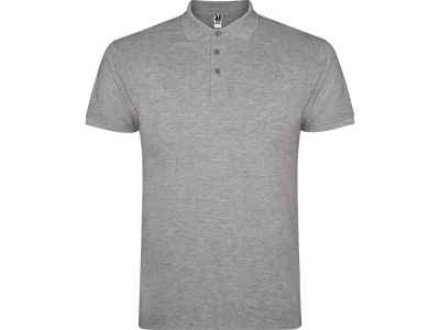 Рубашка поло Star мужская, серый меланж , размер XL