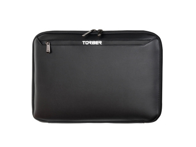 Чехол для планшета TORBER ВОЯЖ 15.6'', чёрный, нейлон/микрофибра, 42 х 2 х 28,5 см, 2,4л