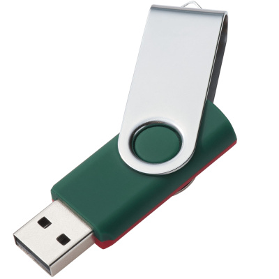 Флешка TWIST MIX Красно-зеленая 4012.03.02.16ГБ