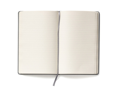 Записная книжка Moleskine Classic (в линейку) в твердой обложке, Large (13х21см), серый , размер A5