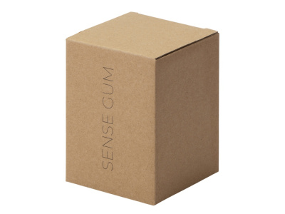 Термокружка Sense Gum, soft-touch, непротекаемая крышка, 370мл, крафтовая упаковка, зеленый