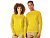 Свитшот Motion унисекс с начесом, жёлтый , размер XS