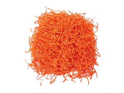 Бумажный наполнитель 30г, оранжевый , размер 30 г