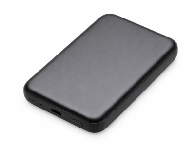 Магнитный внешний беспроводной аккумулятор Polarix, QC/PD, 10000 мАч, черный