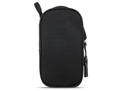 Несессер BUGATTI БЛАНК ОБЛЕГЧЕННАЯ | BLANC DELIGHT, чёрный, нейлон RPET600D/тарпаулин/полиэстер, 24,5х12х22,5 см, 5 л