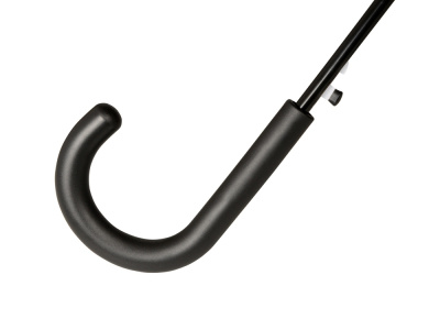 Зонт-трость Wind, полуавтомат, черный (Р)