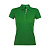 Поло "Portland Women", зеленый, серый_L, 100% х/б, 200г/м2