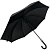 Зонт трость мужской TORBER, полуавтомат, черный, каркас файбергласс, эпонж, пластиковая ручка, диаметр 120 см