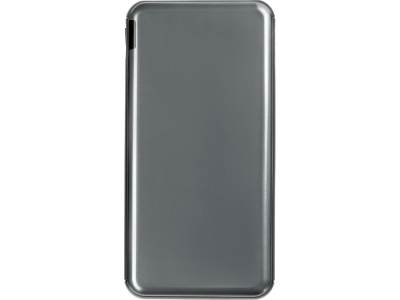 Внешний аккумулятор Forge v.2, металл, 10000mah, серый