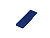 Флешка промо в виде скрепки, 64 Гб, синий , размер 64ГБ