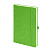 Бизнес-блокнот "Justy", 130*210 мм, лаймовый, твердая обложка,  резинка 7 мм, блок-линейка