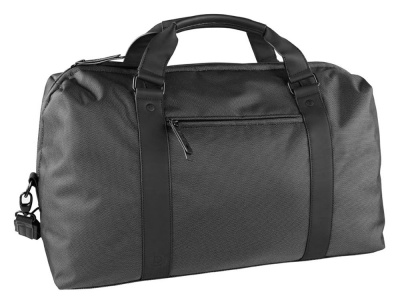 Сумка дорожная BUGATTI ДОМАНИ | DOMANI, антрацитовая, нейлон, 54х24х30 см