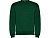 Свитшот с начесом Clasica унисекс, бутылочный зеленый , размер S