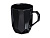 Кружка с гранями Amery, 310мл, черный глянцевый