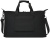 Спортивная сумка для ноутбука с диагональю экрана 15,6 дюйма Turner, изготовленная из переработанных материалов согласно стандарту GRS - сплошной черный