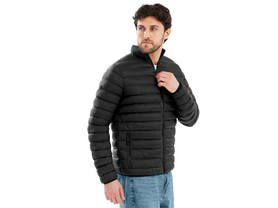 Стеганая куртка Uniqloud, черный , размер 2XL