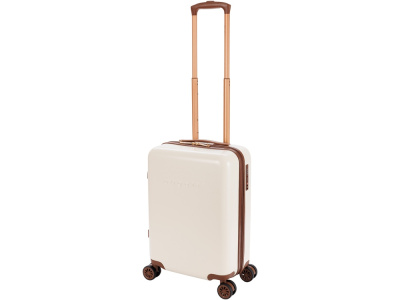 Чемодан для ручной клади BUGATTI АМЕЛИЯ | AMELIA, бежевый, поликарбонат / АБС-пластик, 32х22х53 см, 30 л , размер S