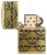 Зажигалка ZIPPO Armor® Cackling Cranium с покрытием Antique Brass, латунь/сталь, золотистая, матовая, 38x13x57 мм