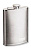 Фляга S.Quire 0,27 л, сталь, серебристый цвет с рисунком