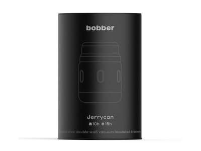 Термос для еды, вакуумный, бытовой, тм bobber. Объем 0.47 литра. Артикул Jerrycan-470 Glossy , размер 470 мл