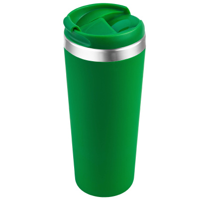 Термокружка KOMO SOFT COLOR 420мл. Зеленая 6060.02