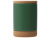 Кружка 450 мл с пробковым дном с крышкой Корк & Бон, глубокий зеленый