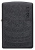 Зажигалка ZIPPO Tone on Tone Design с покрытием Black Matte, латунь/сталь, чёрная, 38x13x57 мм