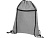 Рюкзак со шнурком Ross из переработанного ПЭТ, heather medium grey