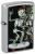 Зажигалка ZIPPO Skateboard Design с покрытием Street Chrome, латунь/сталь, серебристая, 38x13x57 мм