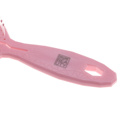 Щетка Dewal Beauty серия "Friendly", продувная, с нейлоновым штифтом, форма айсберг
