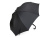 Зонт трость мужской TORBER, полуавтомат, черный, каркас файбергласс, эпонж, пластиковая ручка, диаметр 120 см