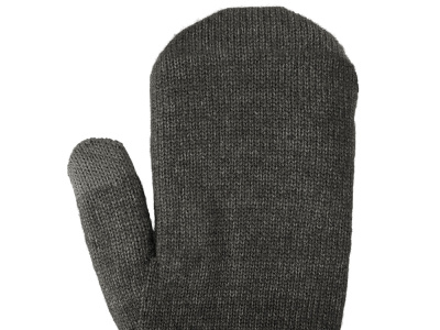 Варежки Dunant, темно-серый меланж
