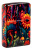 Зажигалка ZIPPO Spooky Sunflower с покрытием 540 Tumbled Brass, латунь/сталь, разноцветная, 38x13x57 мм