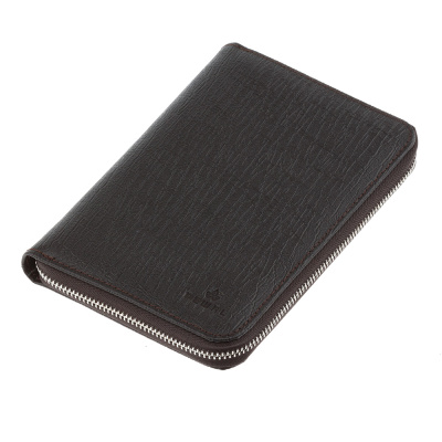 Маникюрный набор DEWAL, 7пр. Футляр: натуральная кожа, цвет коричневый