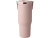 Термостакан Bronx/Бронкс объемом 900 мл из меди и переработанной нержавеющей стали, сертифицированной по стандарту RCS, с вакуумной изоляцией и крышкой с двойной функцией - Пыльно-розовый
