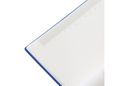 Набор блокнот в гибкой обложке А5 и металлическая шариковая ручка Nabokov, синий