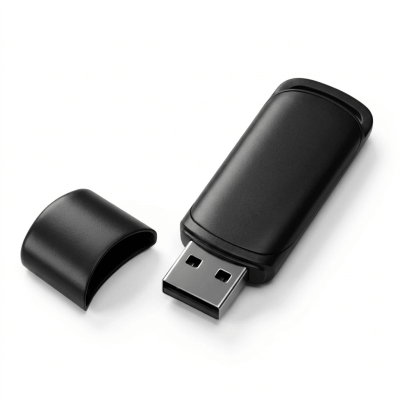 Флешка OZON Черная полностью 4048.88.32ГБ